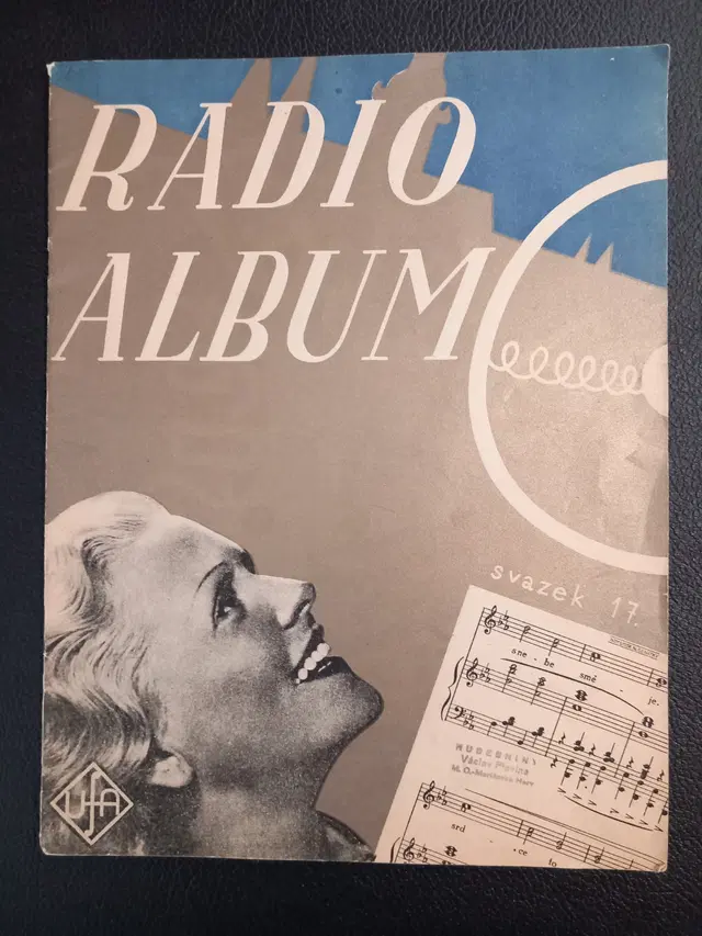 Radio Album, Volume 17 – Czech Photomontage Music Publication, 1934