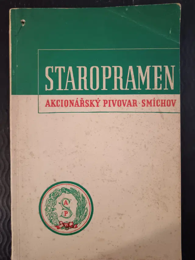 1939 Staropramen: akcionářský pivovar Smíchov